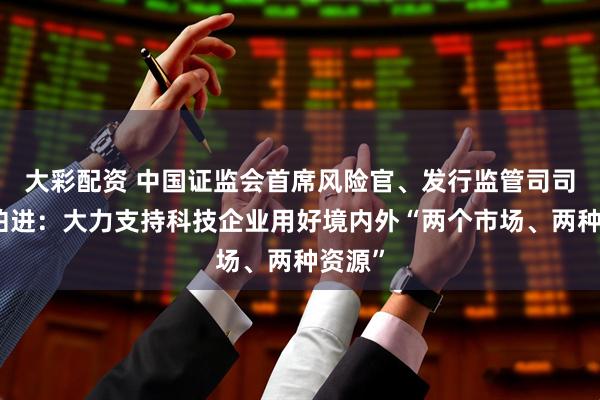 大彩配资 中国证监会首席风险官、发行监管司司长严伯进：大力支持科技企业用好境内外“两个市场、两种资源”