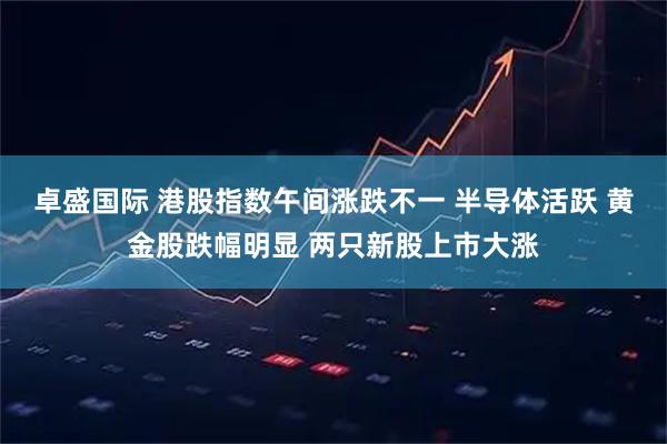 卓盛国际 港股指数午间涨跌不一 半导体活跃 黄金股跌幅明显 两只新股上市大涨