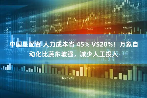 中国星配资 人力成本省 45% VS20%!万象自动化比蔬东坡强,减少人工投入